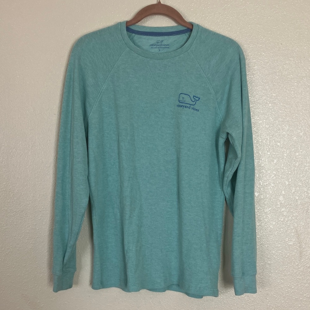 Vineyard Vines Mint Green Thermal Shirt, S